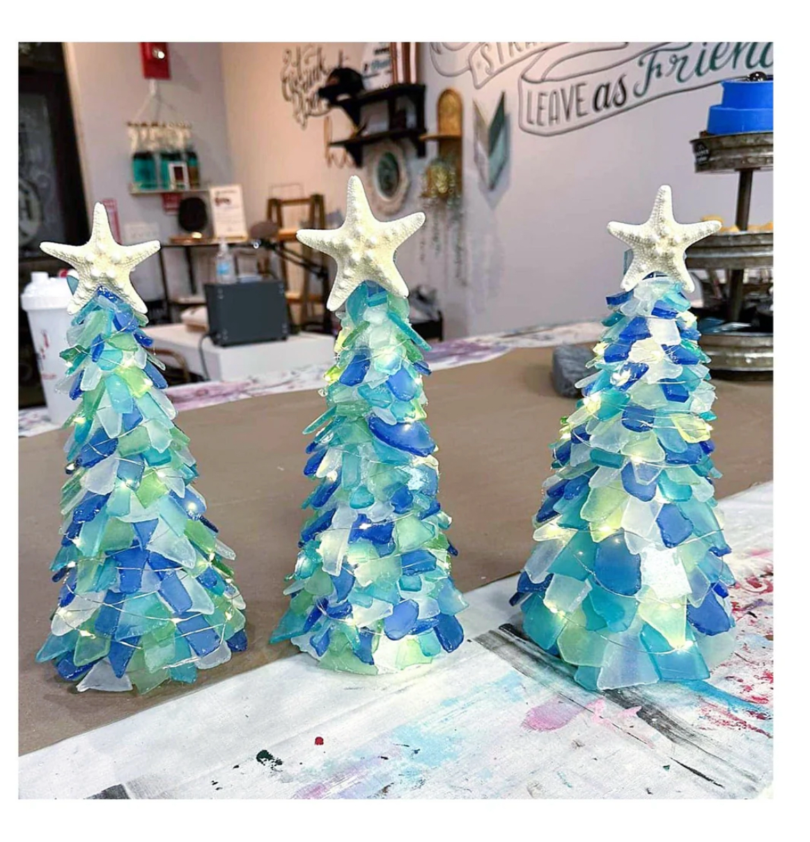 11/02/25 Grinchmas and Holiday Sea Glass Workshop