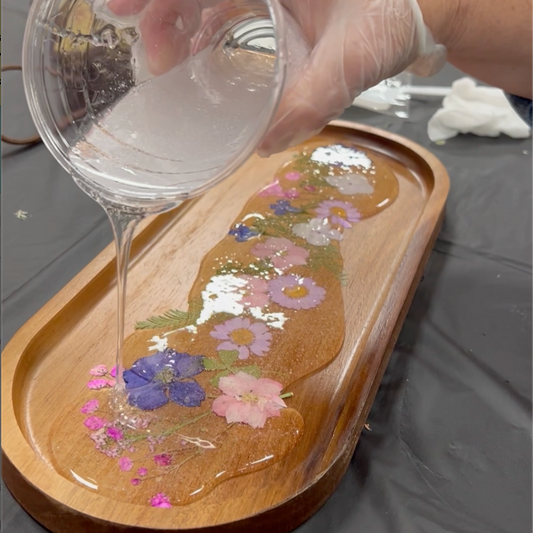 11/02/25 PRESSED FLOWER RESIN WORKSHOP