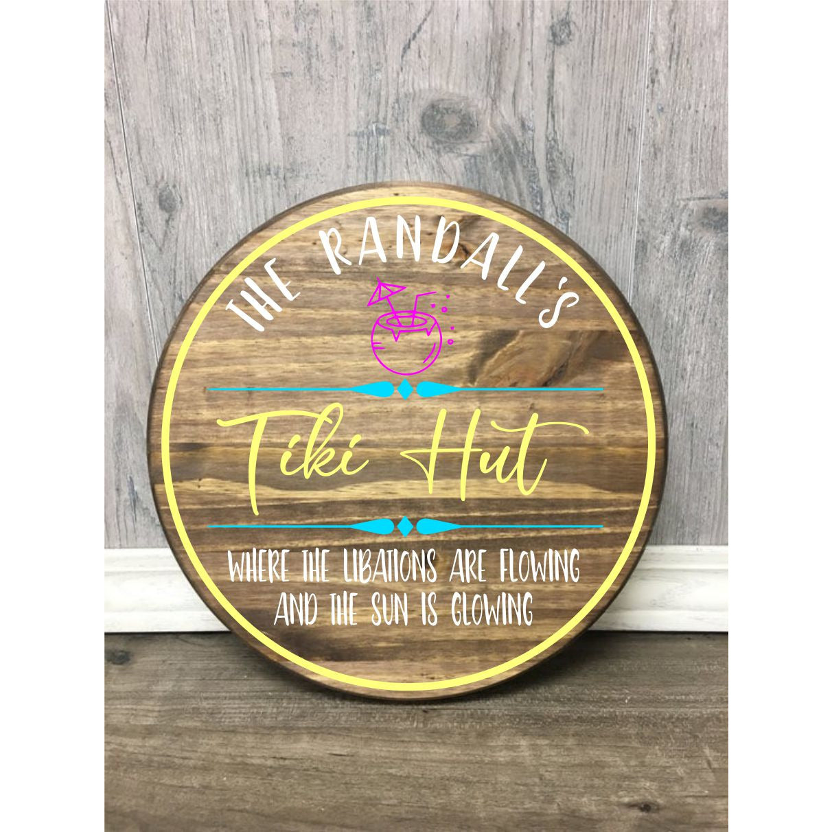 CUSTOM COCKTAIL SIGN