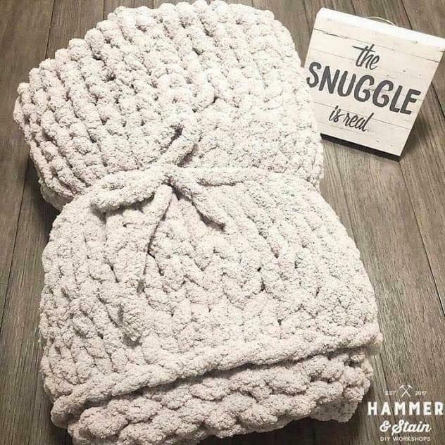 11/23/25 HAND KNIT COZY BLANKET WORKSHOP