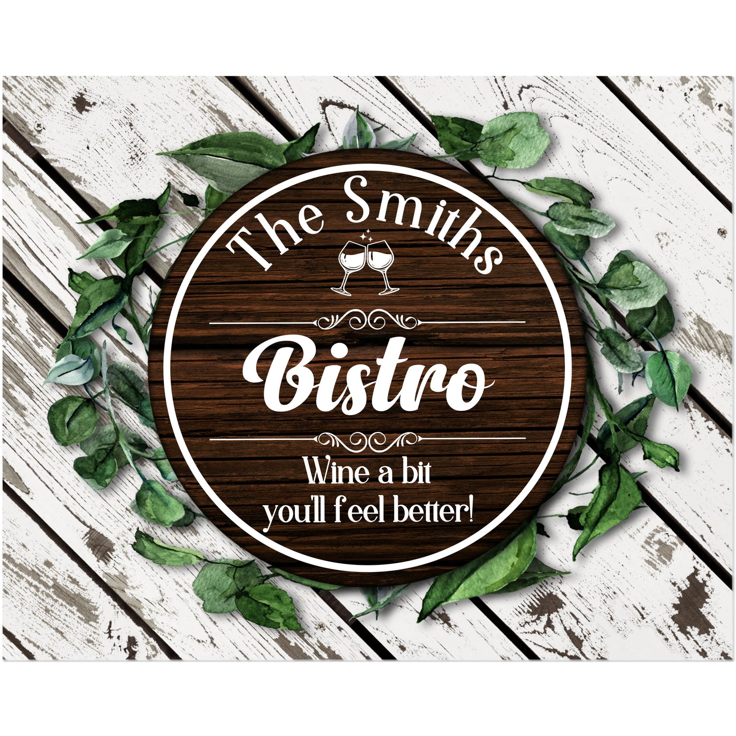 CUSTOM WINE SIGN