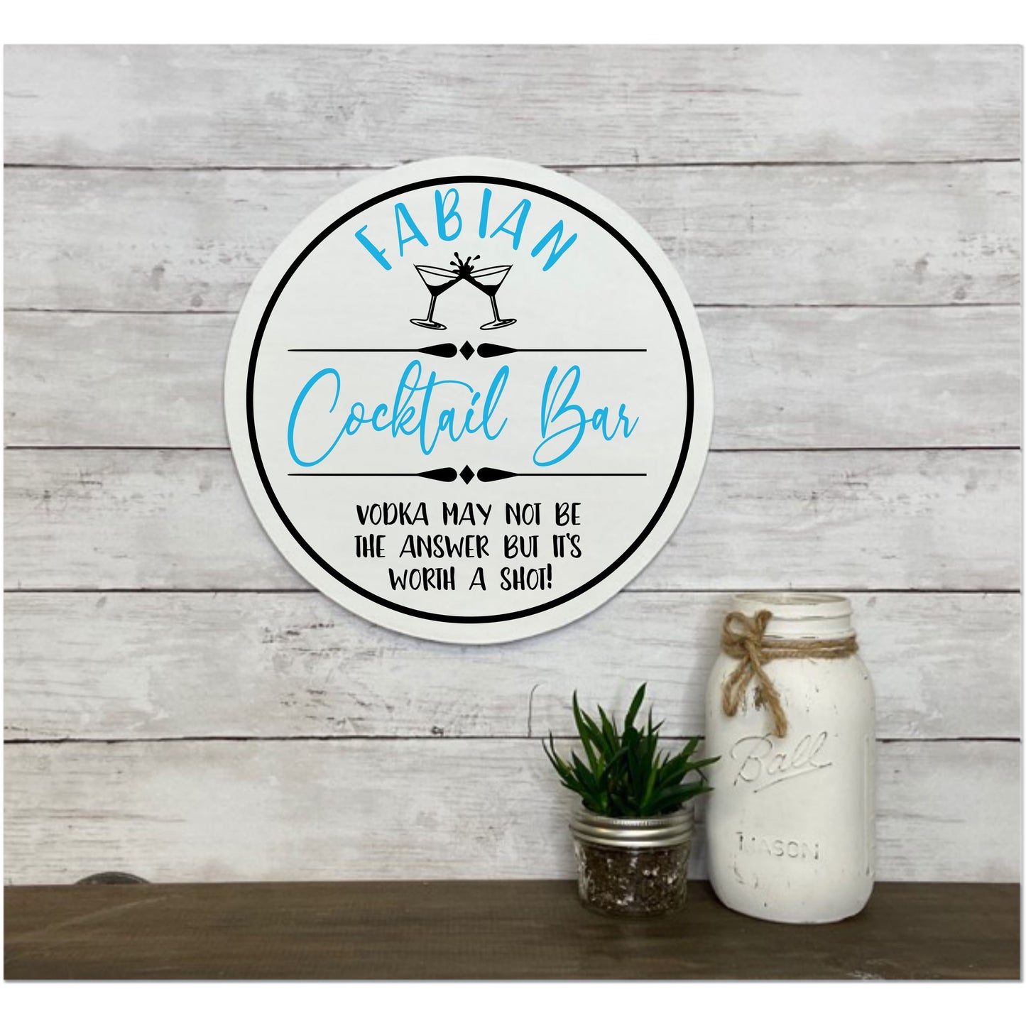 CUSTOM COCKTAIL SIGN