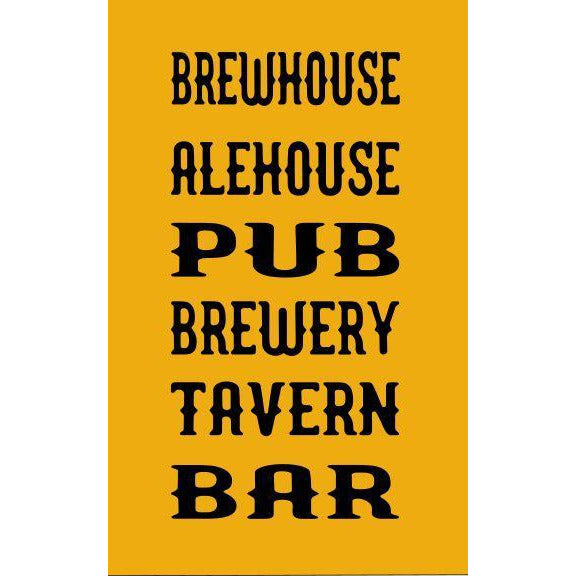 CUSTOM BEER SIGN