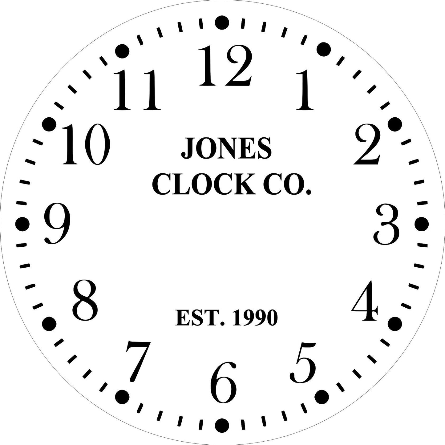RUSTIC CLOCKS (clock mechanism included)