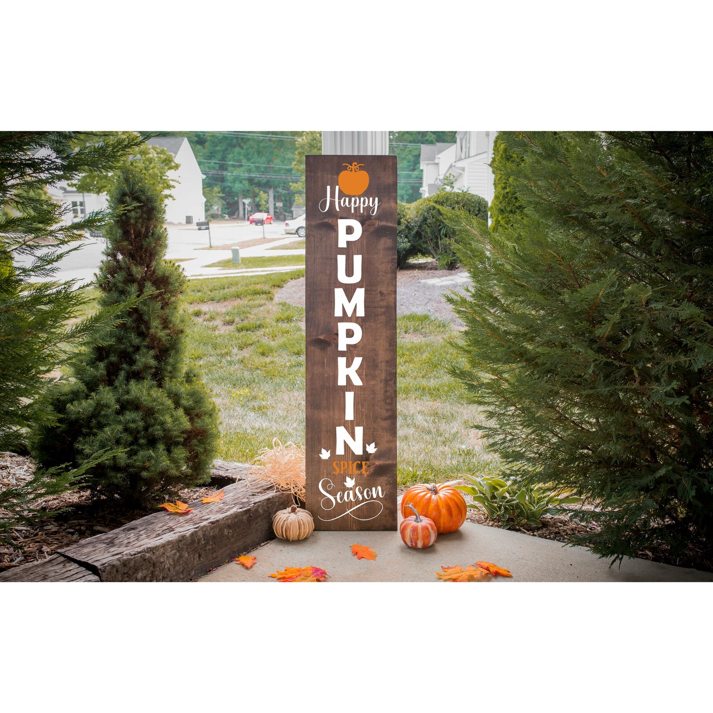 OVERSIZED FALL PORCH PLANKS