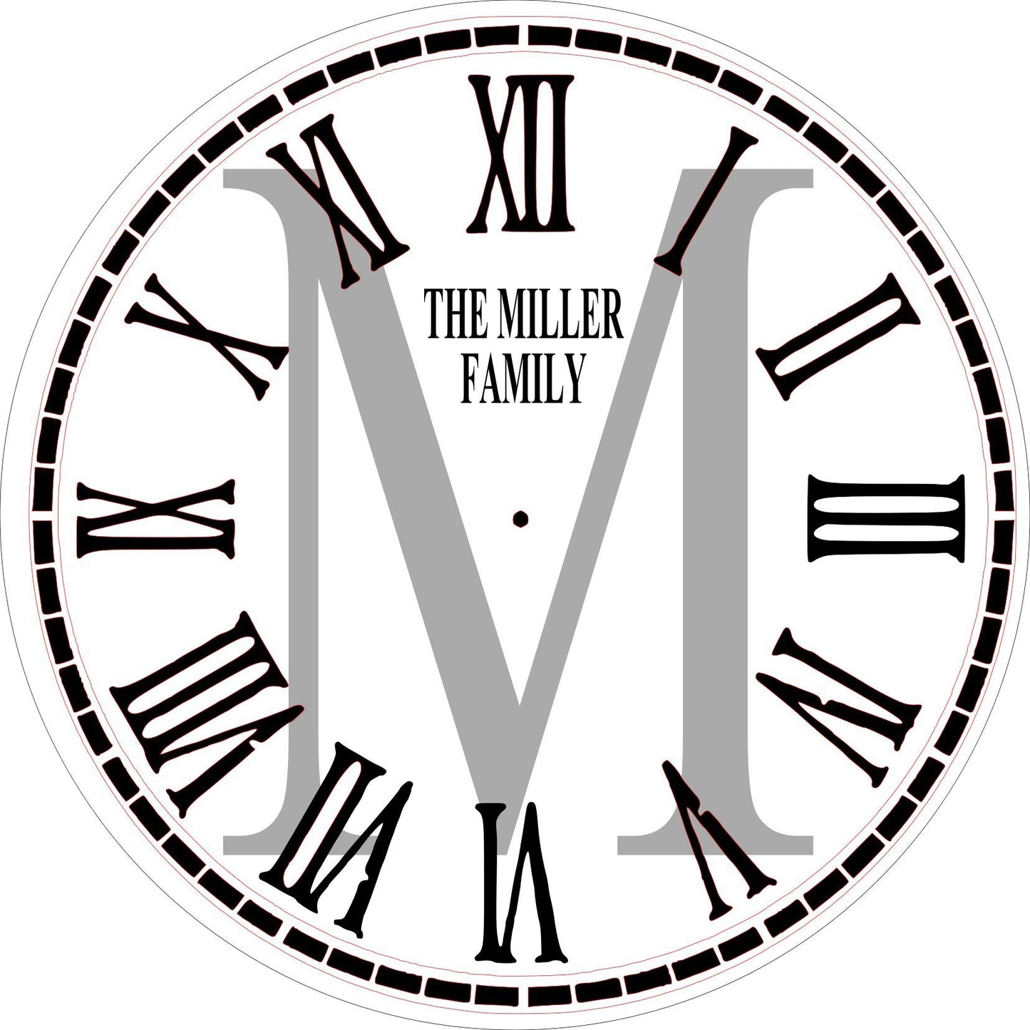 RUSTIC CLOCKS (clock mechanism included)