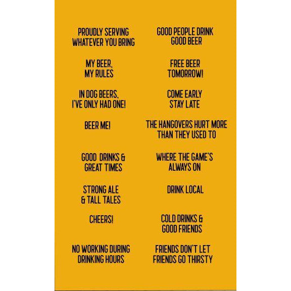 CUSTOM BEER SIGN