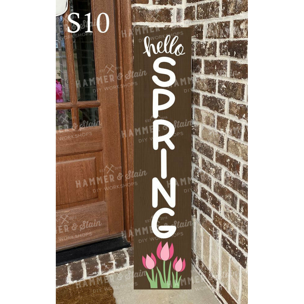 SPRING PORCH LEANER WORKSHOP