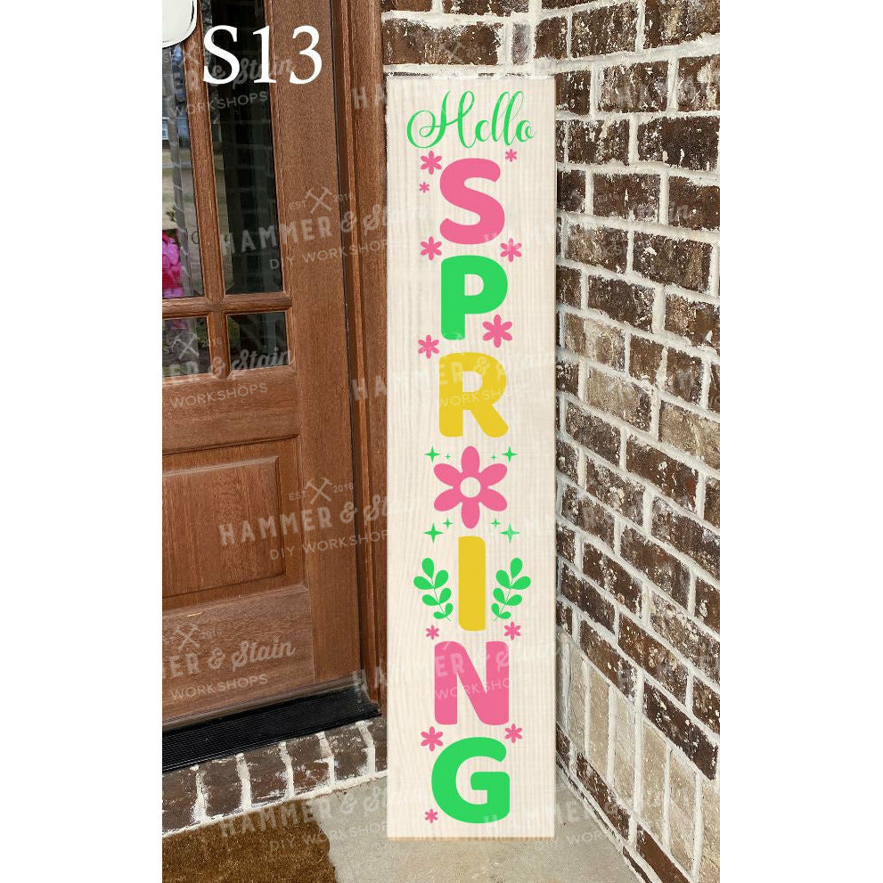 SPRING PORCH LEANER WORKSHOP