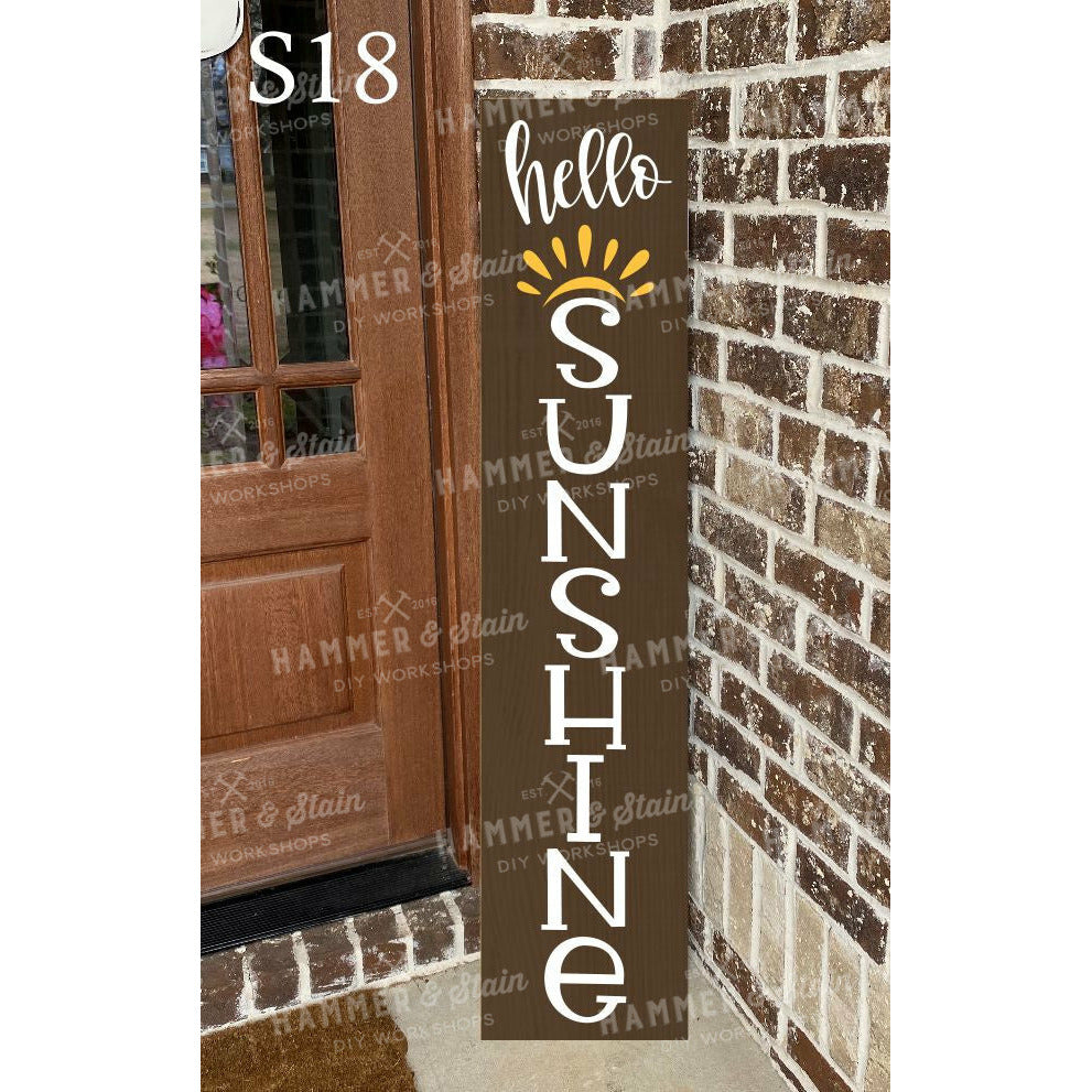 SPRING PORCH LEANER WORKSHOP