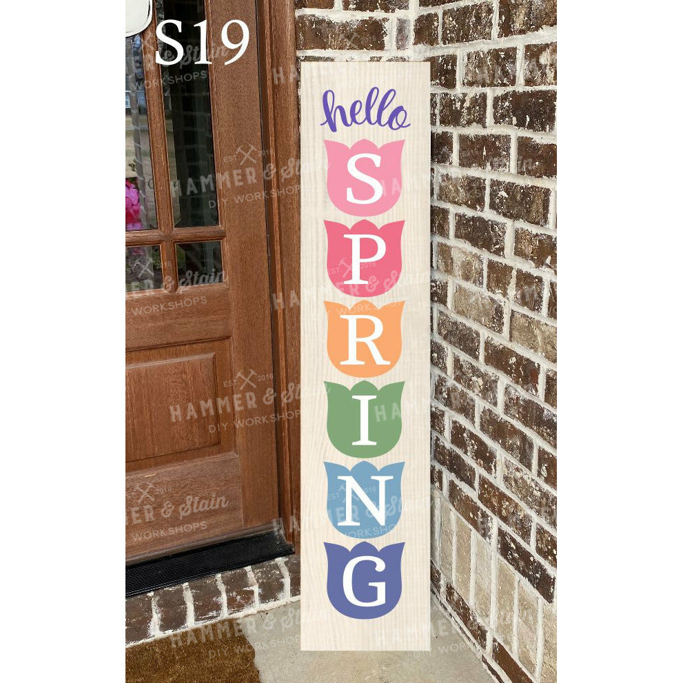 SPRING PORCH LEANER WORKSHOP