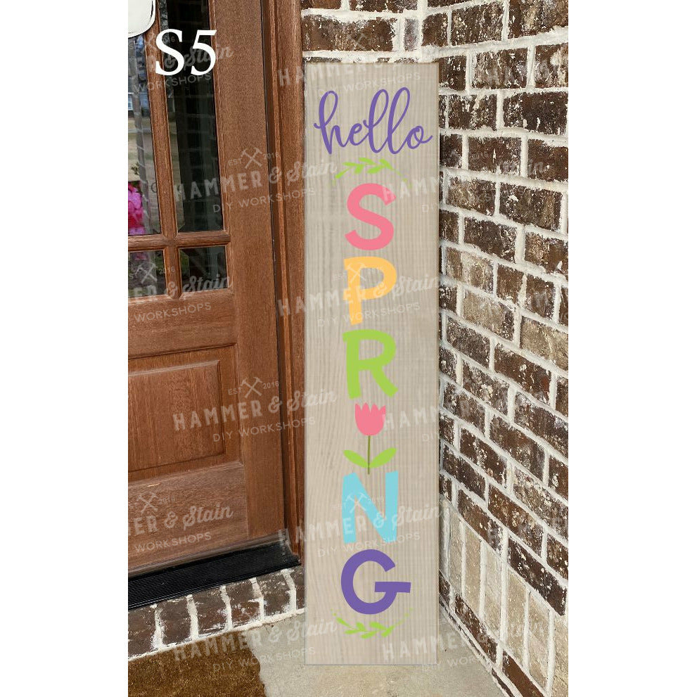 SPRING PORCH LEANER WORKSHOP