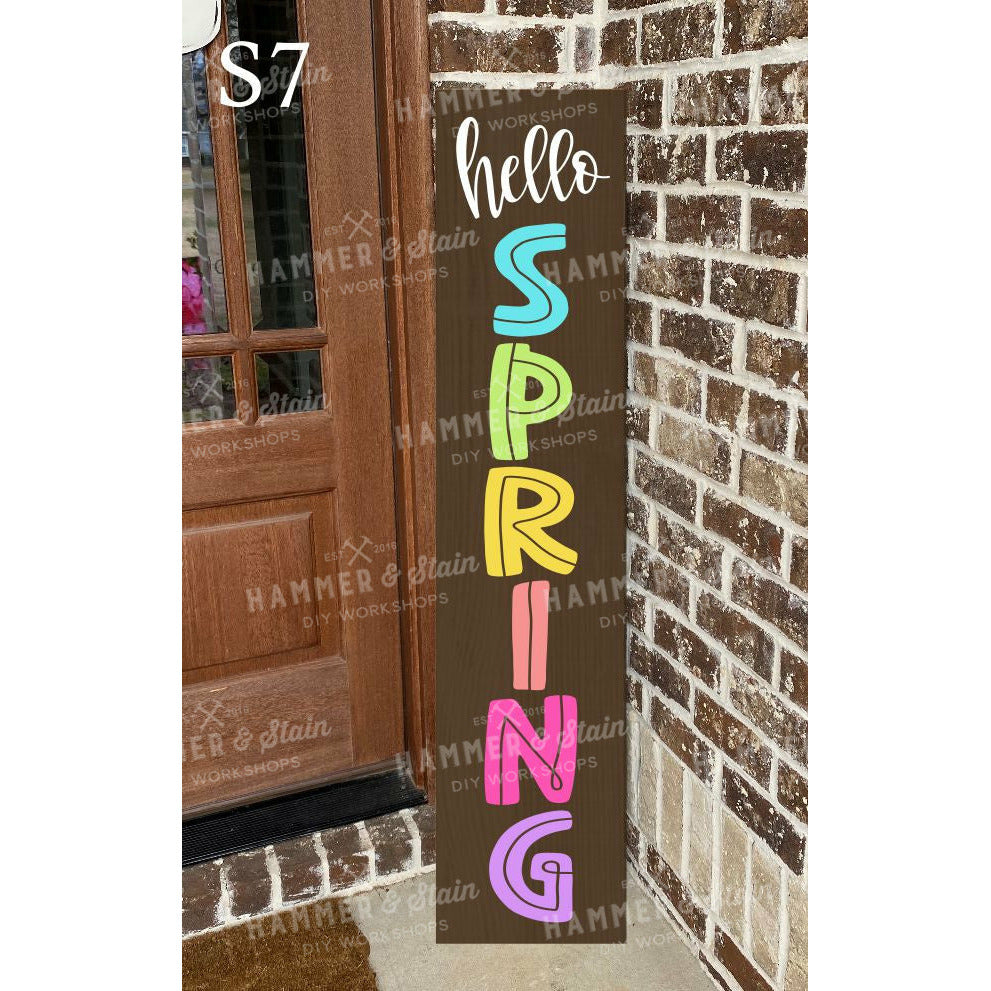 SPRING PORCH LEANER WORKSHOP