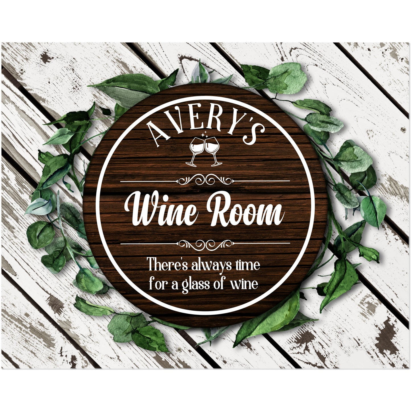 CUSTOM WINE SIGN