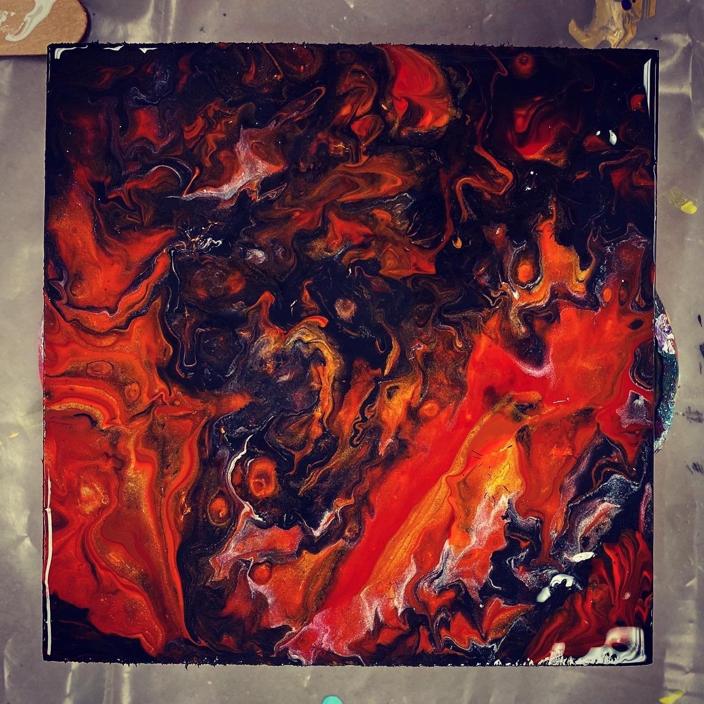 NEW!  PAINT POUR WORKSHOP