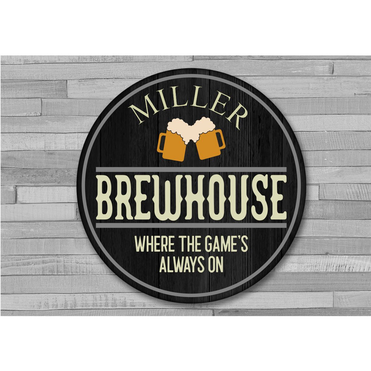 CUSTOM BEER SIGN β Hammer and Stain - Lafayette