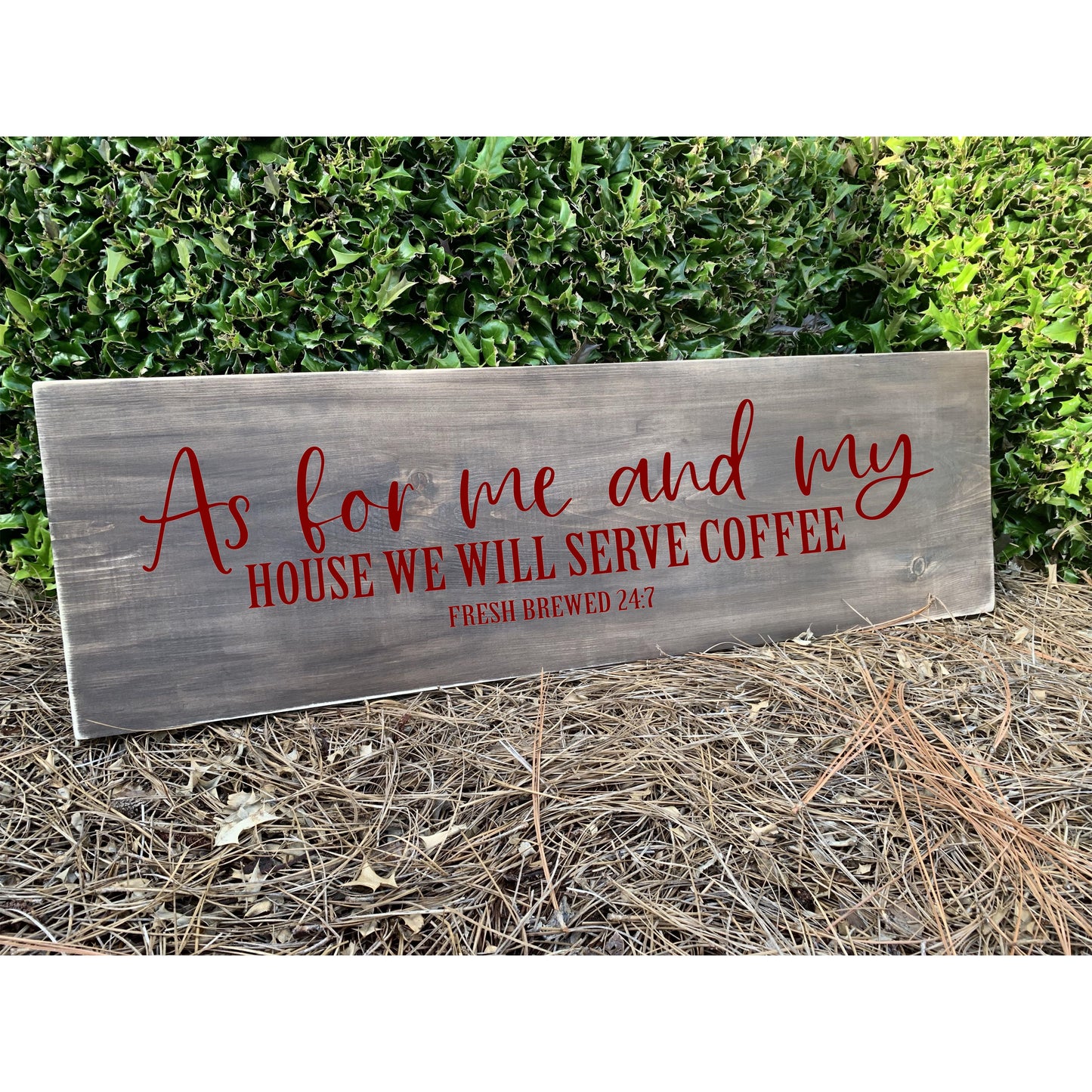DOUBLE BOARD PLANK SIGN